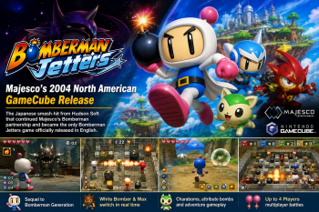 Bomberman Jetters: Majesco's 2004 North American GameCube Release