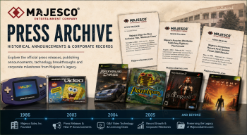 Majesco Press Archive – Historical Game & Corporate Announcements